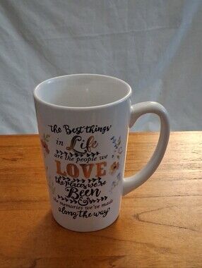 Signature Housewares "LOVE" Stoneware Latte Mug